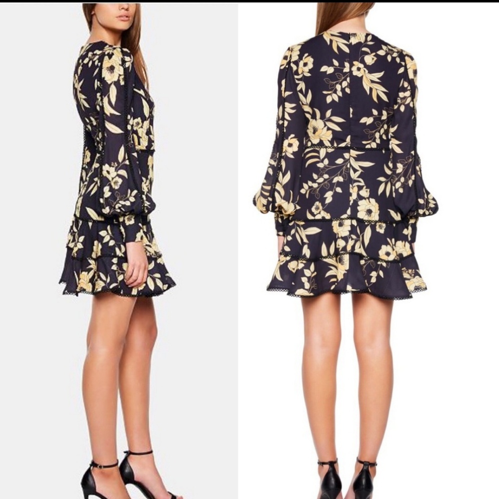 Bardot Grace Floral Fit & Flare Dress - Picture 3 of 10